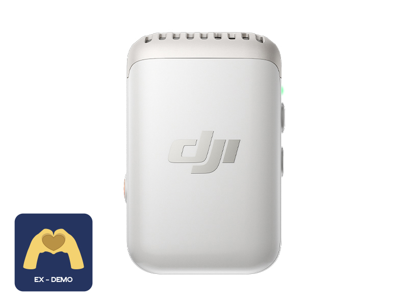 Ex-Demo DJI Mic 2 Transmitter (Pearl White)